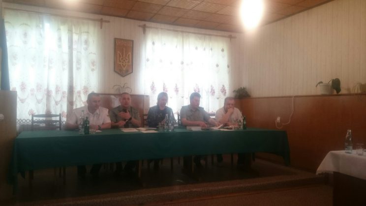 Обговорення на семінарі з лісового господарства